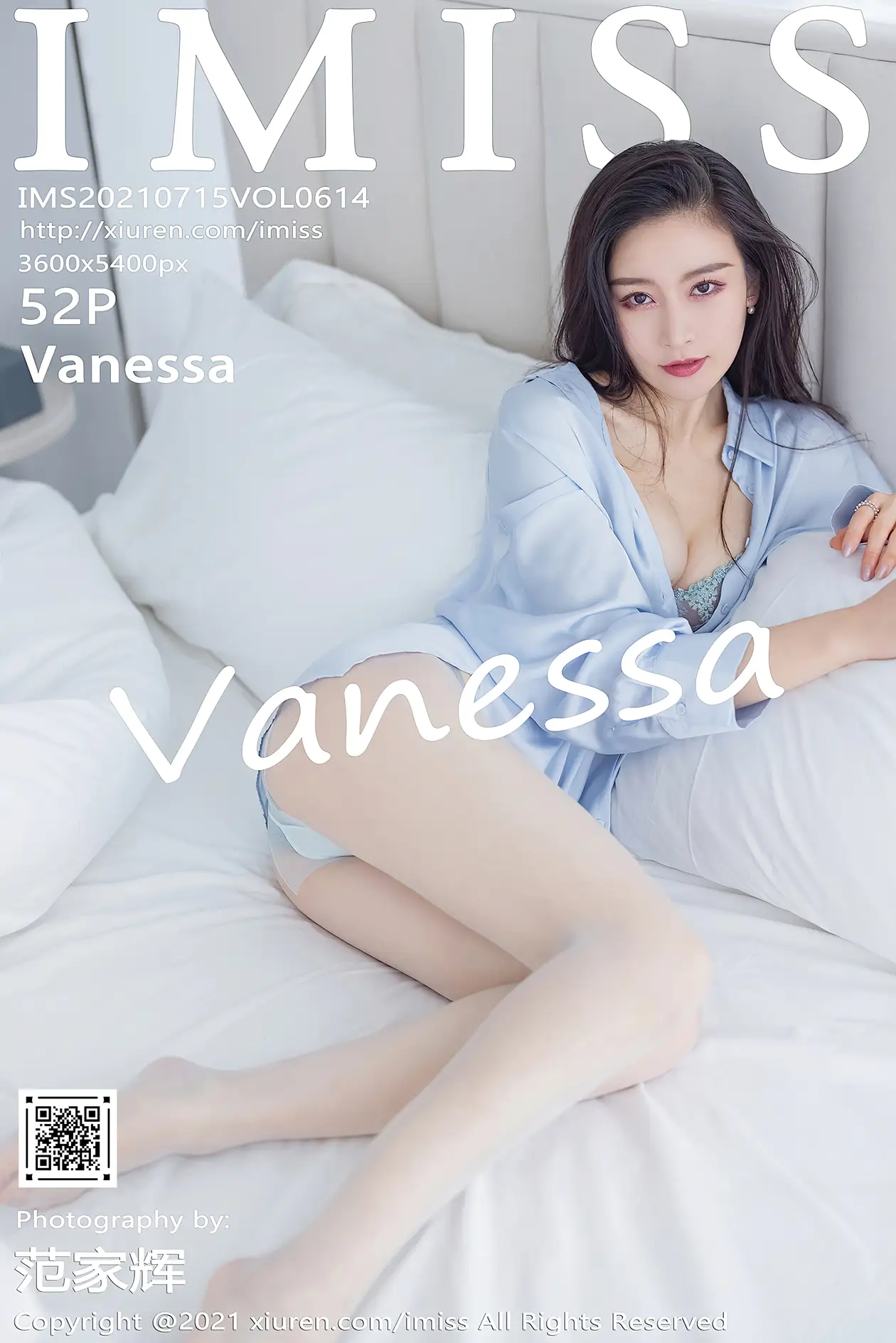 [爱蜜社] 2021.07.15 VOL.614 –Vanessa [53P]-美女图册