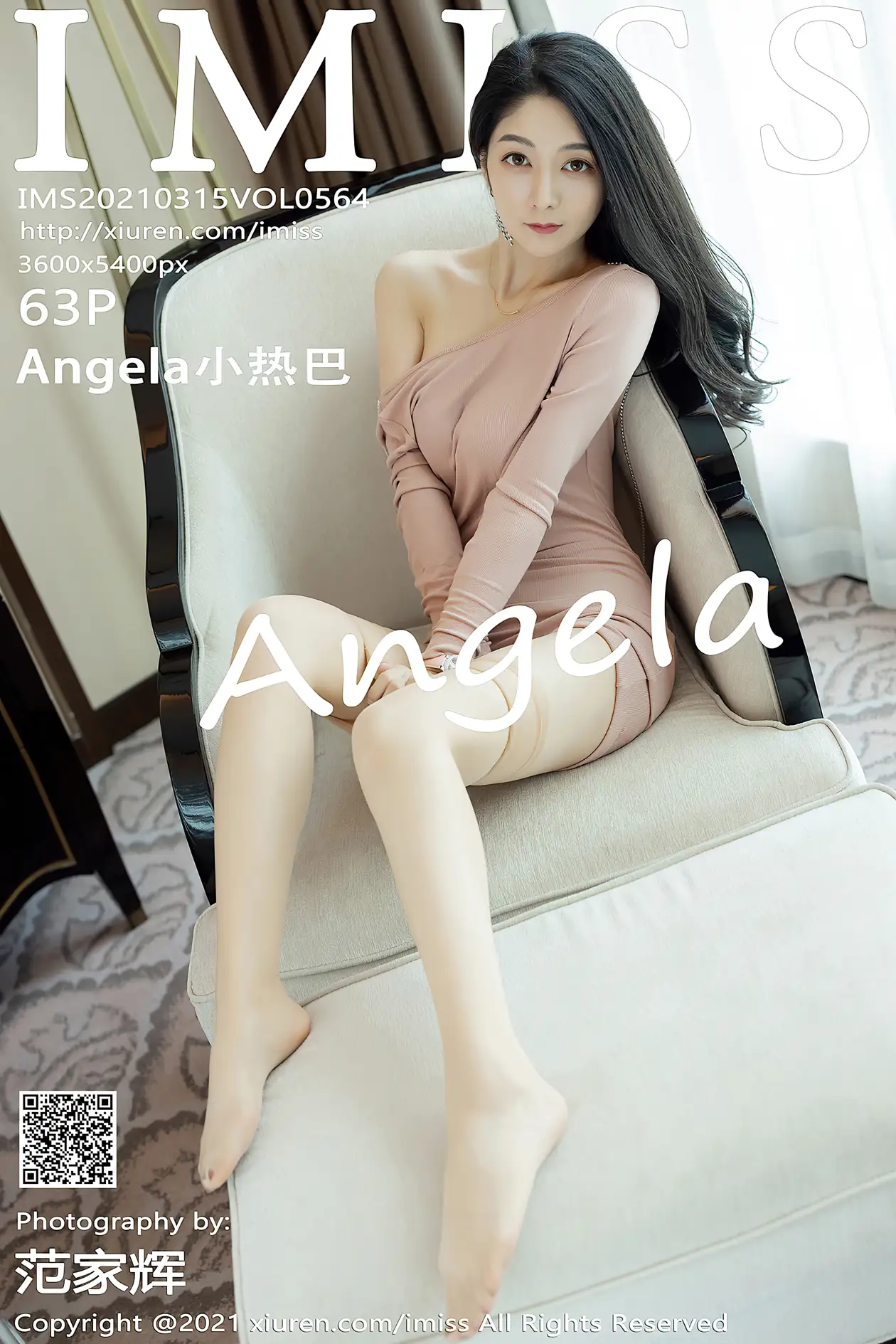 [爱蜜社] 2021.03.15 VOL.564 –Angela小热巴 [64P]-美女图册