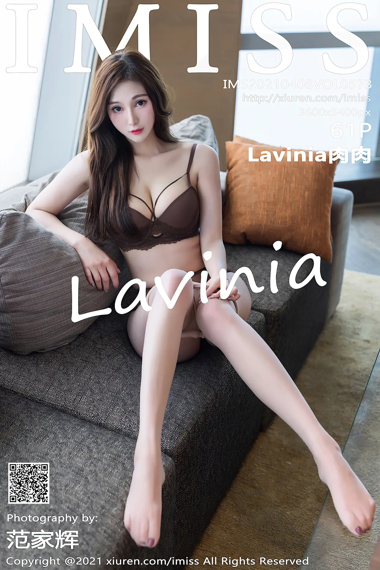 [爱蜜社] 2021.04.08 VOL.573 –Lavinia肉肉 [62P]-美女图册